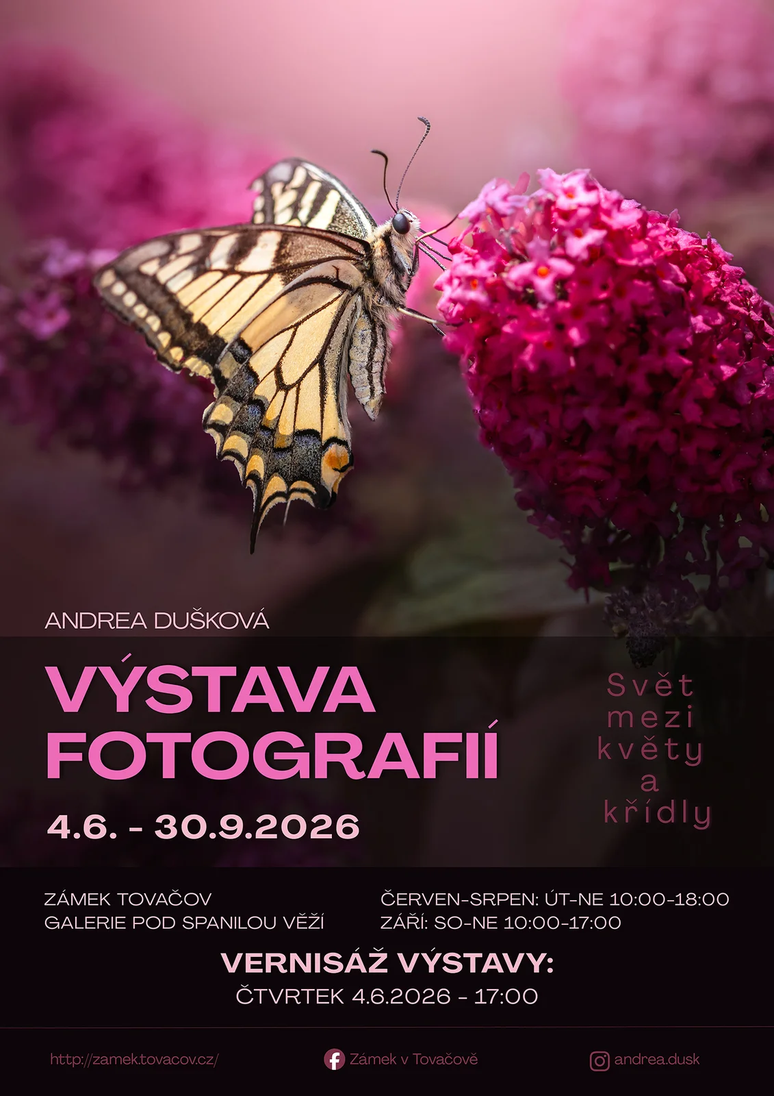 Výstava fotografií Andrea Dušková
